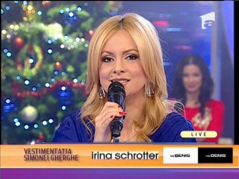 Simona Gherghe a cântat un colind, în Ajun de Crăciun!