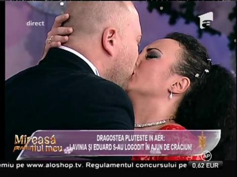 Lavinia și Eduard s-au logodit în Ajun de Crăciun!
