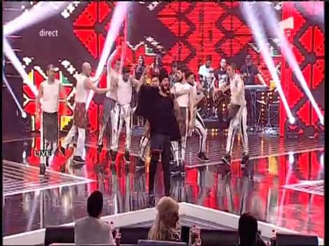 Zdob și Zdub - ”Moldovenii s-au născut”. Vezi interpretarea lui Andrei Ioniță din a doua gală live X Factor!