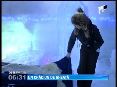 Un Crăciun de gheață, la Bâlea Lac