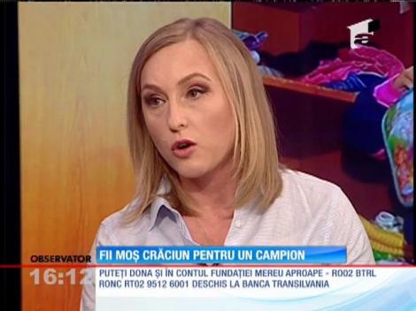 Fii Moş Crăciun pentru un campion! Gabriela Szabo: ”Copilașii aceștia sunt niște eroi”