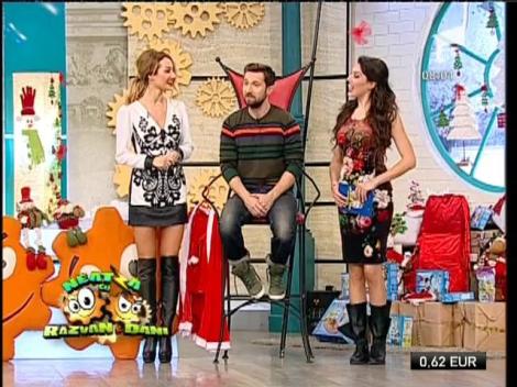 Dani Oțil i-a luat scaunul lui Moș Crăciun!