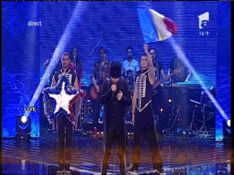 Paula Seling - ”Florile dalbe”. Vezi interpretarea lui Andrei Ioniță din a doua gală live X Factor!