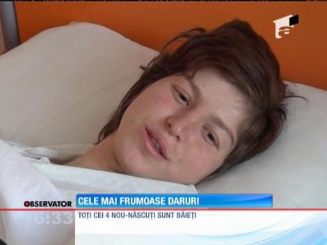 De Crăciun, patru familii din Iaşi au primit cel mai frumos dar. Un copil