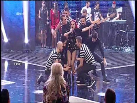 Jessie J - ”Domino”. Vezi interpretarea lui Anastasia Ursu din a doua gală live X Factor!