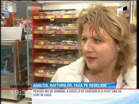 Aglomeraţie în marile magazine