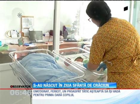 De Crăciun, zeci de femei au primit cel mai de preţ cadou. Au născut în zi de sărbătoare