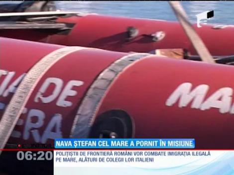 Nava "Ştefan cel Mare" a plecat într-o misiune extrem de importantă în Mediterană