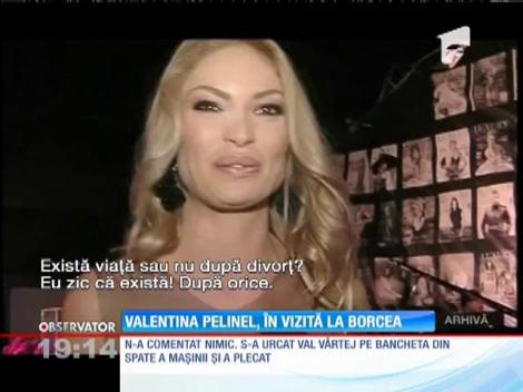 Valentina Pelinel i-a făcut o vizită-surpriză lui Cristi Borcea