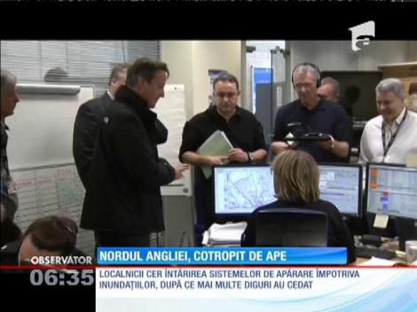 Mai multe oraşe importante din nordul Angliei, în continuare sub ape