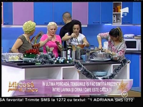 Crina și Lavinia și-au adresat cuvinte grele de la o simplă degustare!