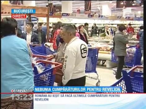 A început nebunia cumpărăturilor pentru Revelion