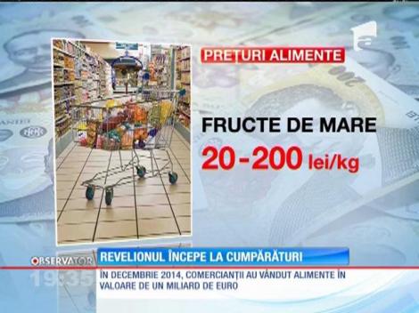 Revelionul începe la cumpărături
