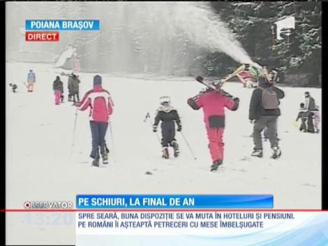 Staţiunile de la munte se aglomerează tot mai mult, de la oră la oră