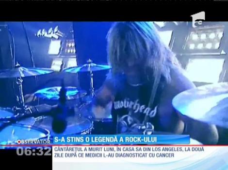 A murit Lemmy, solistul legendarei trupe Motorhead