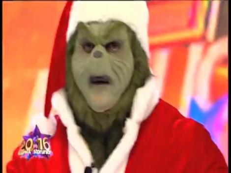 Cătălin Moroșanu, un Grinch fioros și de nerecunoscut