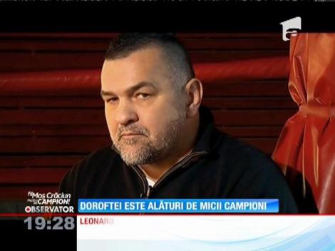 Fii Moş Crăciun pentru un Campion! Leonard Doroftei este alături de micii campioni
