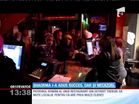 Românul care i-a cucerit pe americani cu shaorma, obligat să se mute pentru că are prea mulți clienți