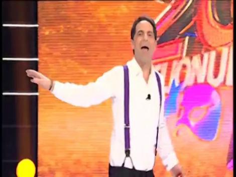 ”Moșul” Leonard Doroftei a fost minionul perfect la Revelionul Starurilor