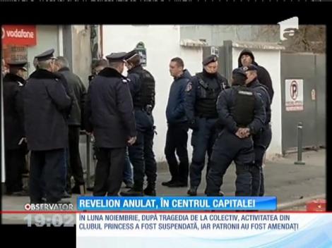 Revelionul anulat, în centrul Capitalei