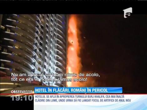 Update / Hotel în flăcări de Revelion, în Dubai