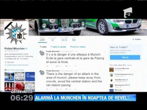 Informații privind un atentat terorist la Munchen, în Noaptea de Revelion