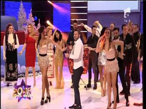 Spectacol total la Revelionul Starurilor! Pepe a fost la înălțime și a oferit o reprezentație de vis