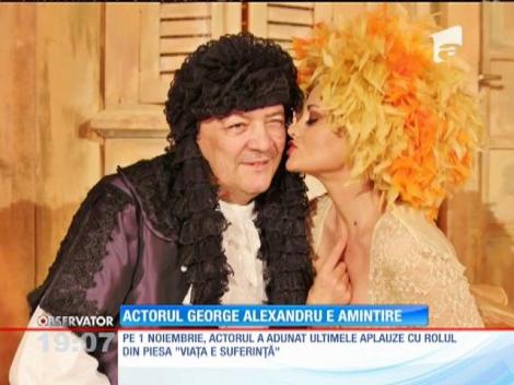 Actorul George Alexandru s-a stins la spitalul Fundeni