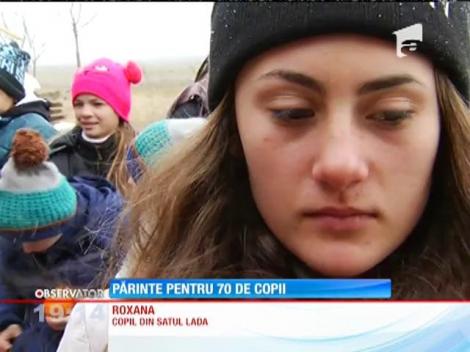Preotul Florin Danu de la parohia Lada din Teleorman are grijă de peste 70 de copii