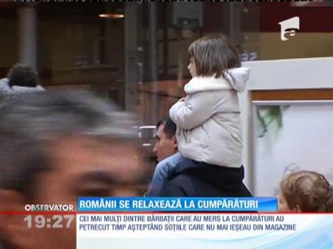 După sărbători, românii se relaxează la cumpărături