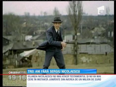 Trei ani fără Sergiu Nicolaescu