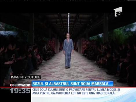 Rozul și albastrul sunt culorile anului 2016