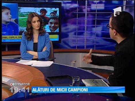 Campania Sinteza Zilei şi Observator "Fii Moş Crăciun pentru un Campion" continuă