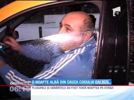 Zece judeţe sunt sub cod galben până la prânz