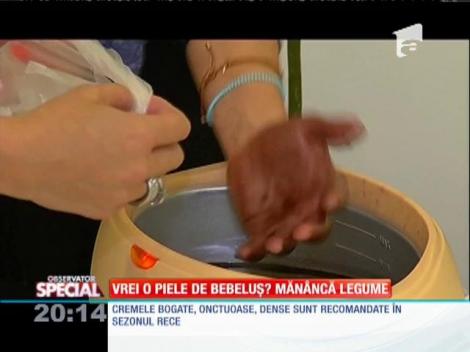 SPECIAL! Vrei o piele de bebeluş? Mănâncă legume