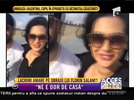 Florin Salam a plâns ca un copil atunci când și-a văzut copiii!