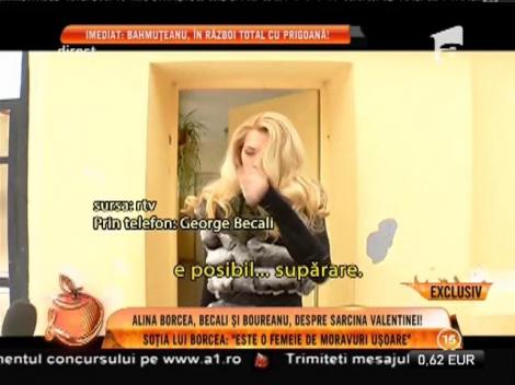 Soţia lui Cristi Borcea: ”Valentina Pelinel este o femeie cu moravuri ușoare”