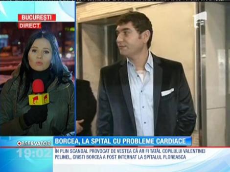 Cristi Borcea, internat de urgenţă la spital