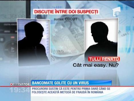 Şapte tineri au fost reţinuţi de procurorii DIICOT pentru furt din bancomate