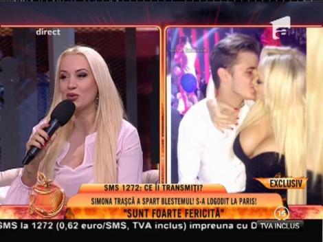 Simona Trașcă s-a logodit la Paris: ”Am început să plâng, nu mai știu ce mi-a zis!”