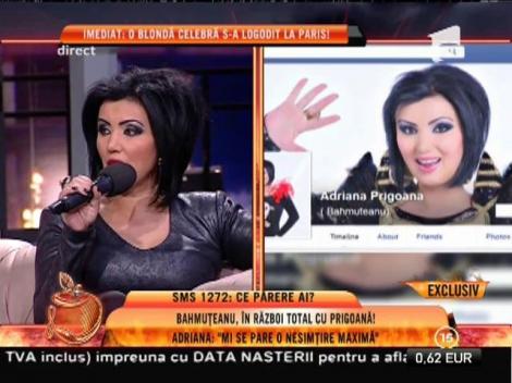 Adriana Bahmuţeanu, ținta hackerilor: ”Un om cu mintea bolnavă mi-a spart contul de Facebook”