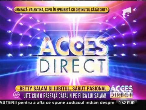 Betty Salam a petrecut vacanţa de iarnă alături de iubitul ei, Cătălin