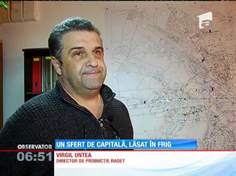 Două cartiere din Bucureşti au rămas fără căldură