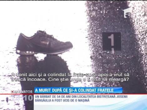 Un bistrițean de 54 de ani a murit după ce și-a colindat fratele