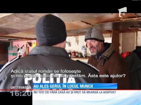 Oamenii străzii din Galaţi refuză ajutorul autorităţilor