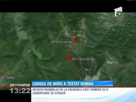 Coreea de Nord a testat o bombă cu hidrogen