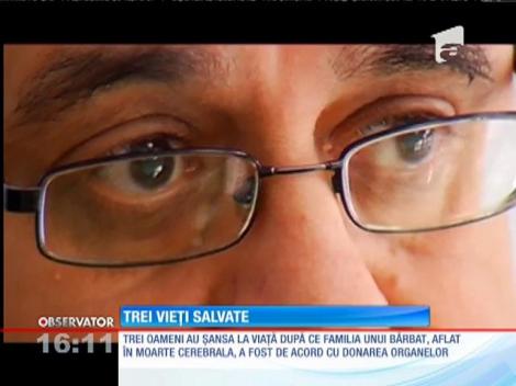 Sfârşitul vieţii unui bărbat din Bacău a dus la salvarea altor trei