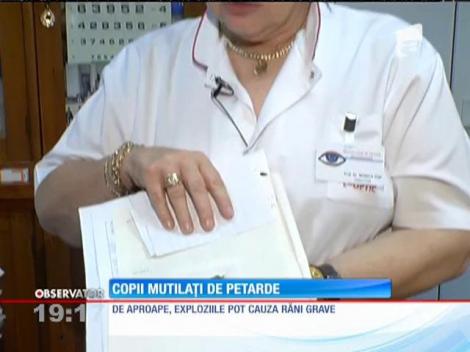 Petardele fac victime şi după Revelion