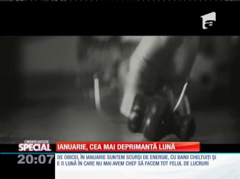 SPECIAL! Ianuarie, cea mai depresivă lună a anului