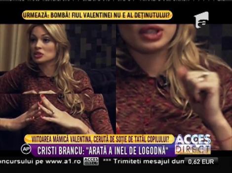 A anunţa că e gravidă, iar acum tatăl copilului pe care-l poartă în pântece i-a dăruit inelul de logodnă?!